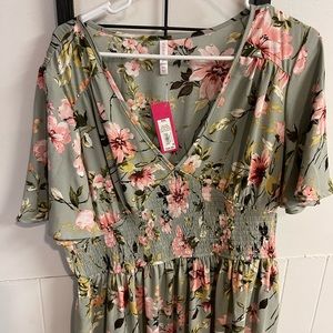 Xhilaration Floral Dress
